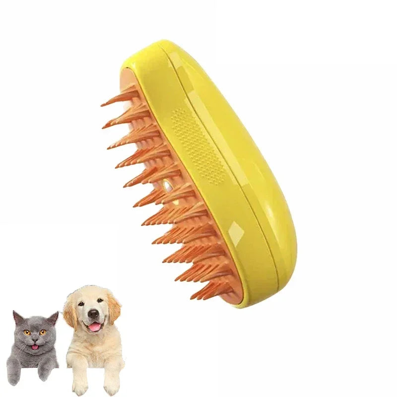 Velour™ Spazzola a Vapore Autopulente 3-in-1 per Cani e Gatti